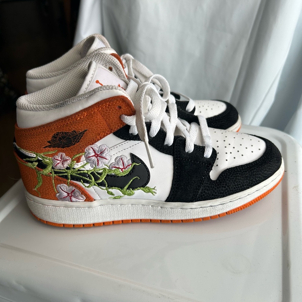 Jordan Black and White Classic Sneakers